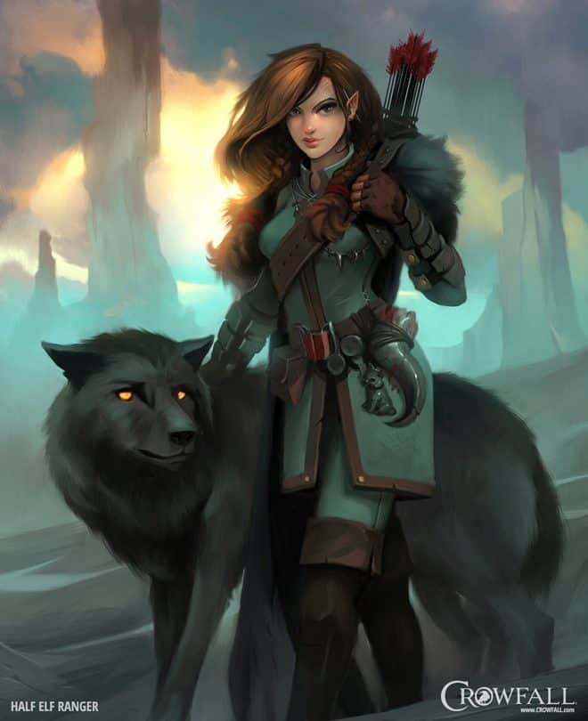 female half elf ranger